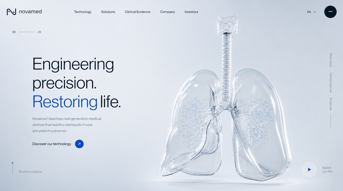 Concept 5: Novamed — medical technology